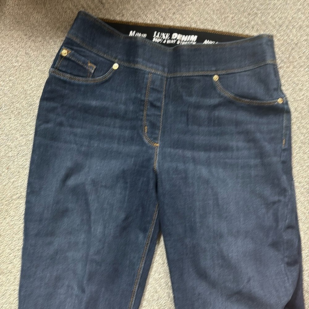 - NyGard Luxe Denim Skinny Ankle Jeans 360 4-Way Stretch Blue Womens 

#J